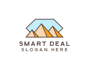 Peak Mountain Travel logo design