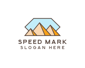 Peak Mountain Travel logo design