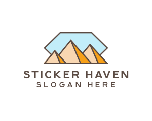 Peak Mountain Travel logo design