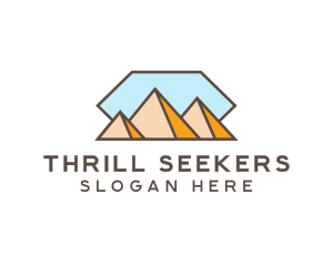 Peak Mountain Travel logo design