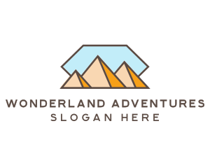 Peak Mountain Travel logo design