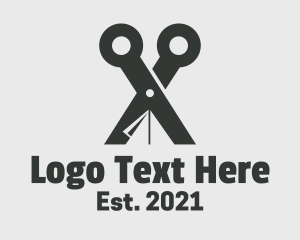 Shop - Paper Art Scissors logo design