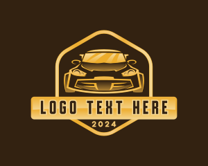 Motor Parts - Car Garage Dealer logo design
