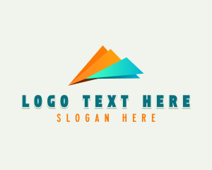 Shipping - Plane Shipping Logistics logo design