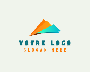 Shipment - Plane Shipping Logistics logo design