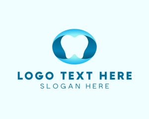 Dental Implant - Dentistry Tooth Letter O logo design