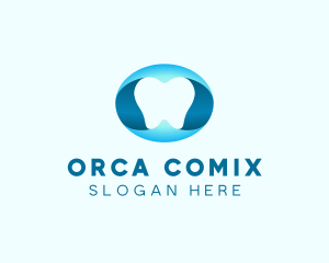 Tooth - Dentistry Tooth Letter O logo design