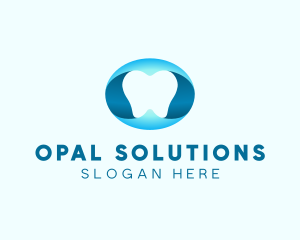 Dentistry Tooth Letter O logo design