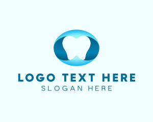 Teeth - Dentistry Tooth Letter O logo design