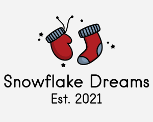 Winter - Winter Holiday Socks logo design