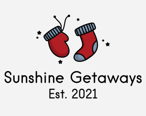 Holiday - Winter Holiday Socks logo design