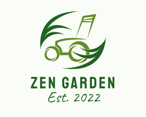 Grass Lawn Maintenance  logo design