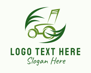 Grass Lawn Maintenance  Logo