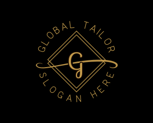 Golden Fashion Tailor logo design