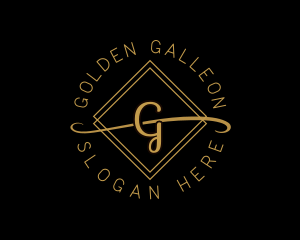 Golden Fashion Tailor logo design