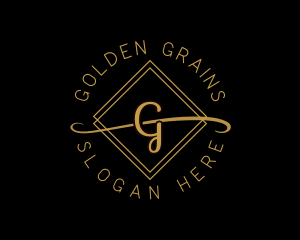 Golden Fashion Tailor logo design