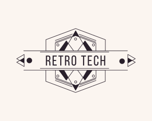 Retro Tailoring Boutique logo design