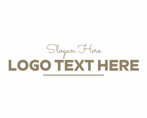 Vlog - Elegant Minimal Company logo design