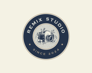 Camera Studio Photography Event logo design