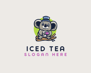 Koala Bush Tea logo design