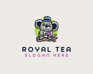 Koala Bush Tea logo design