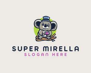 Coffee - Koala Bush Tea logo design