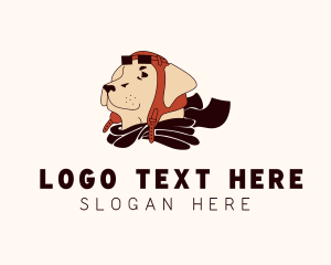 Doggo - Aviation Dog Accessory logo design