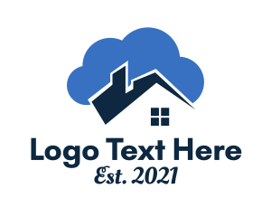 Cloud House Realtor  logo design