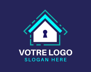 Security Agency - Security Home Lock logo design