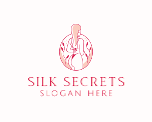 Woman Bikini Lingerie logo design