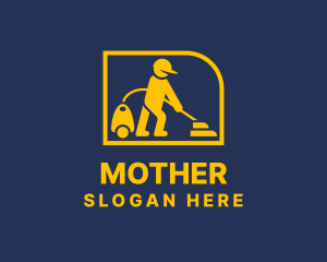 Vacuum Cleaning Service Logo