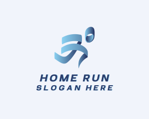 Runner Athletic Competition logo design