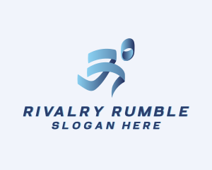 Runner Athletic Competition logo design