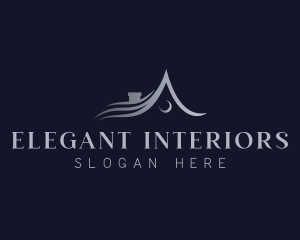 Elegant House Real Estate logo design