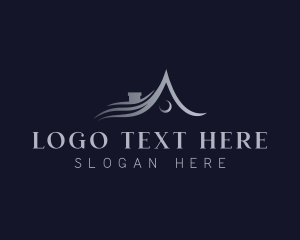 Elegant House Real Estate Logo