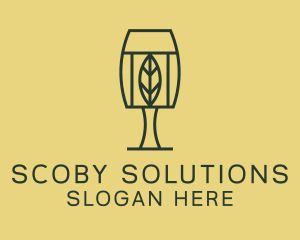 Scoby - Organic Kombucha Tea logo design