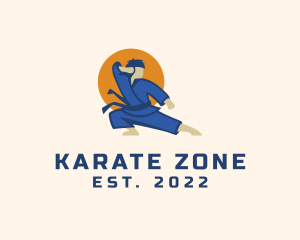 Karate - Karate Martial Arts Master logo design