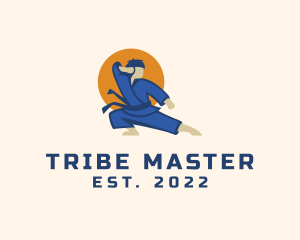 Karate Martial Arts Master logo design