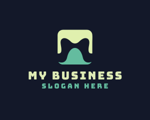 Generic Business Letter M logo design