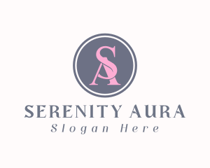 Boutique Letter SA Monogram logo design