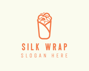 Orange Food Wrap logo design