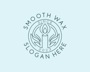 Candle Wax Boutique logo design