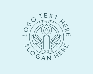 Leaf - Candle Wax Boutique logo design