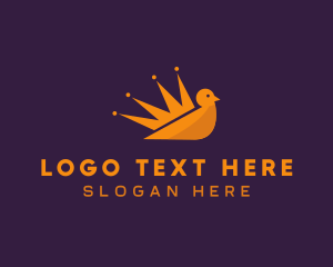 Jewelry - King Bird Crown logo design