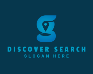 Find - Location Pin Letter G logo design