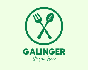 Dining - Vegan Organic Resto logo design