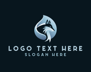 Avatar - Wild Wolf Animal logo design