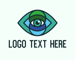 Ophthalmology - Artistic Eye Esthetician logo design