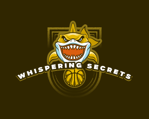 Basketball Varsity Shark logo design