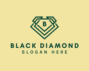 Diamond Gem Jeweler logo design